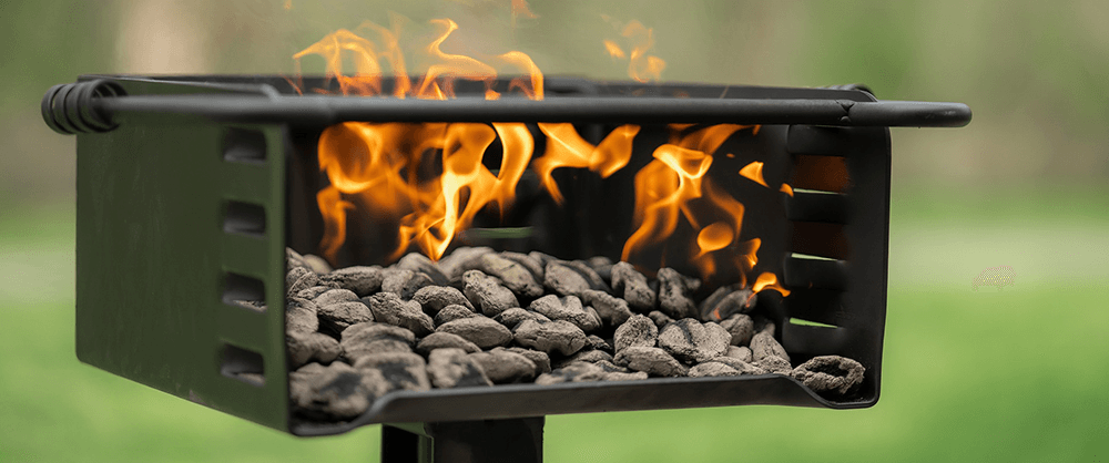 Periodically Add Oil - How to Properly Maintain Commercial Outdoor Charcoal Park Grills